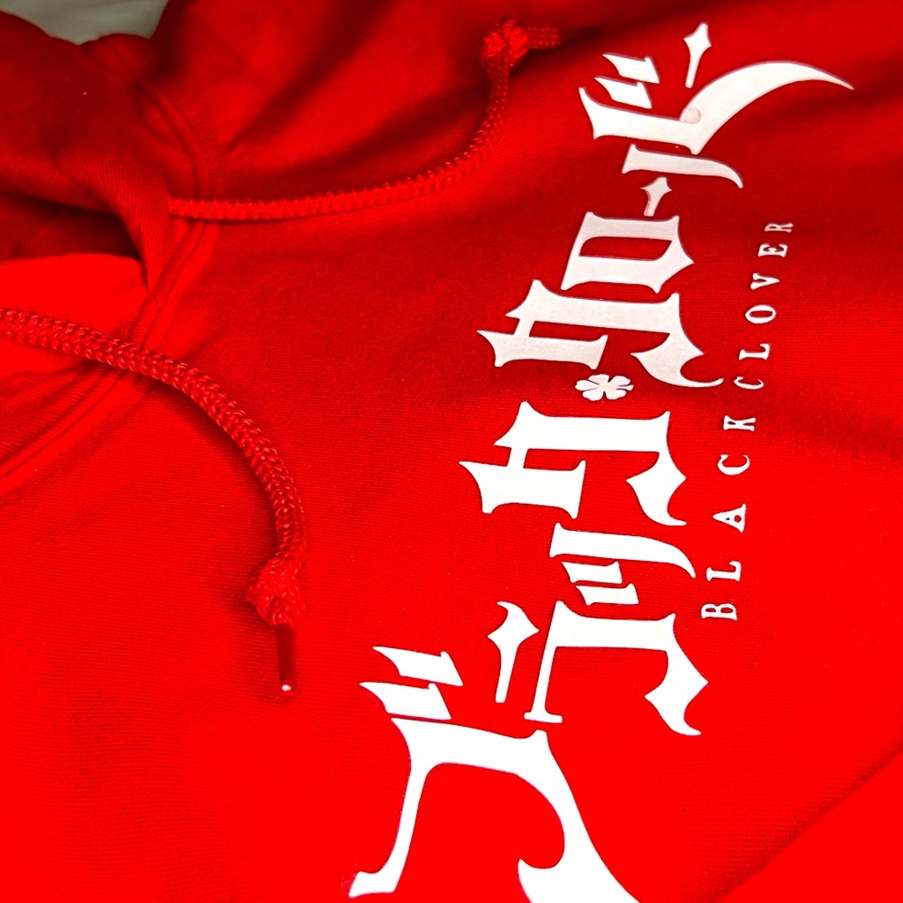 Black Clover Pullover Hoodie